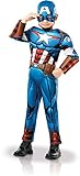 Rubie 's 640833 M Marvel Avengers Captain America Deluxe Kind...