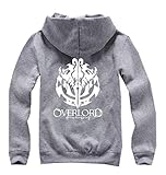WANHONGYUE Anime Overlord Hoodie Jacket Cosplay Kostüm Zipper...