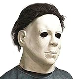 thematys® Horror Killer Maske | Latex Halloween Maske für Erwachsene...