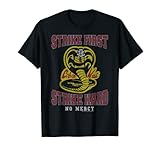 Cobra Kai Strike First Strike Hard Logo T-Shirt