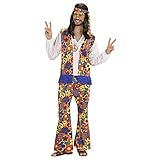 'HIPPIE MAN' (shirt with vest, pants, headband, necklace with...
