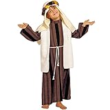 Hirten Kostüm Abraham deluxe Krippenspiel für Kinder Gr. 116-134...