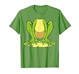 Grüner Frosch Kröte Halloween Fasching Karneval Kostüm T-Shirt