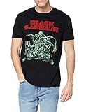 Black Sabbath Herren Bloody Sabbath Cutout T-Shirt, Schwarz, XXL