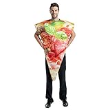 EraSpooky Erwachsen Kostüm Pizza 3D Italien Lebensmittel Kostüm...