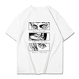 xhomeshop Anime Attack On Titan T-Shirts Eren Mikasa Armin Sommer...