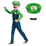 Disguise Offizielles Luigi Kostüm Kinder Super Mario Und Luigi...