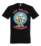 TRVPPY Herren T -Shirt Modell Los Pollos Hermanos - Schwarz 5XL