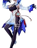 Genshin Impact Cosplay Modell Zubehör, Spiel Ganyu Kostüm Damen...