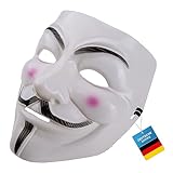 GOODS+GADGETS Anonymous Maske - V wie for Vendetta Mask - Guy Fawkes...