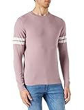 JACK & JONES Men's JCORAY Knit Crew Neck Pullover Sweater, Nirvana, L