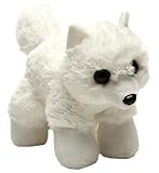 Wild Republic Hug'ems Plüschtier, Kuscheltier, Polarfuchs 18cm