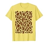 Giraffenmuster Giraffe Kostüm Afrika Karneval Giraffenkostüm T-Shirt
