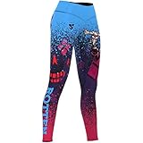 SMMASH High Waist Push Up Leggins für Damen Lang, Sport- und...
