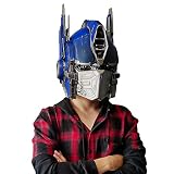 步凌 Optimus Prime Elektronischer Helm, Tragbarer...