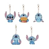 bayidun 5 Stk 5D Diamond Art Painting Schlüsselanhänger Set, Diamant...