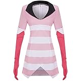 WSTCCOS Herren Hazbin Hotel Angel Dust Cosplay Kostüm V Ausschnitt...