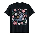 Disney Lilo & Stitch Floral Portrait T-Shirt