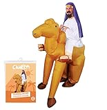 Aufblasbares Kostüm Kamel | Ausgefallenes Auflbaskostüm | Premium...
