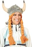 Geschenke mit Namen Kuschelweiche Plüschmütze Wikinger,...