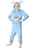 Disney Stitch Onesie Kinder Mädchen Kuschelige Warm Einteiler...