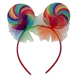 NET TOYS Knalliger Lollipop-Haarreif für Erwachsene - Niedlicher...
