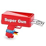 GOODS+GADGETS Super Money Gun Spielzeug Geld Pistole Party Revolver...