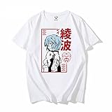 Anime Eva T-Shirt Cosplay Kostüme Ayanami Rei Asuka Langley Soryu...