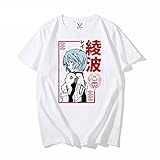 Anime Eva T-Shirt Cosplay Kostüme Ayanami Rei Asuka Langley Soryu...