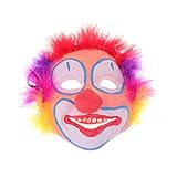 NUOBESTY Horror Clown Maske Halloween lustigen Clown-Maske Latex Maske...