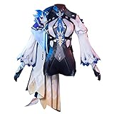 Oppinty Anime Genshin Impact Eula Cosplay Kostüm Halloween...