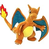 Pokemon PKW0617 - 30cm Plüsch Glurak, offizielles Pokemon Plüsch