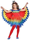 amscan 9903519 Kind Mädchen Hübsches Papageienfee Kostüm Alter 7-8...