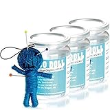 3er-Pack: Voodoo Doll in Dose | lustige Mini-Voodoo-Puppe to go |...
