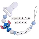 Personalized Dummy Toys with Name Baby Girl Boy Silicone Toy Baby...