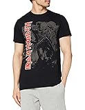 Iron Maiden Herren, T-Shirt, Hi Contrast Trooper, Schwarz, Large...