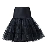 Boolavard® TM 50er Jahre 26' Petticoat Reifrock Unter Rock Unterrock...
