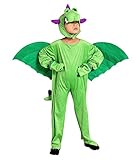 Ikumaal Drachen-Kostüm, SY20 Gr. 98, für Klein-Kinder Kind-er...