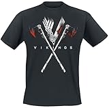 Vikings Axe to Grind Männer T-Shirt schwarz L 100% Baumwolle...