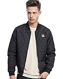 Urban Classics TB862 Herren Steppjacke - Diamond Quilt Nylon Jacke -...