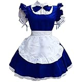 BIBOKAOKE Dienstmädchen Cosplay Kleid Damen French Maid Costume Dress...