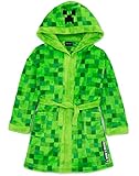 Minecraft Dressing Gown Pixelated Creeper Gamer Geschenk Jungen...