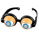 Lustige Brille,Verrückte Augen Spielzeug Zubehör Lustige Streiche...