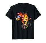 Afrika Loewe Silhouette | Safari Kleidung Africa Afrika Löwe T-Shirt