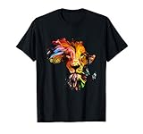 Afrika Loewe Silhouette | Safari Kleidung Africa Afrika Löwe T-Shirt
