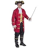 Dress Up America Elite Herren Piratenkapitän-Kostüm