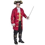 Dress Up America Elite Herren Piratenkapitän-Kostüm