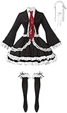 LULIJP Danganronpa v3 Celestia Ludenberg Cosplay Outfit Danganronpa...