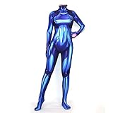YZJYB Erwachsene Festlich Jumpsuit Cosplay Kostüm Metroid Samus Zero...