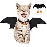 Katze Bat Wings Kostüm, Halloween Katze Kleidung, Pet Hund Bat Wings...